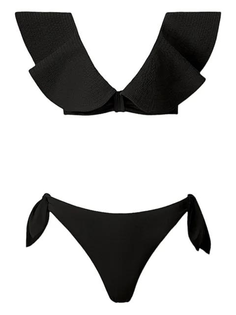 Marina ruffle-detail bikini by SOFIA ERHAN