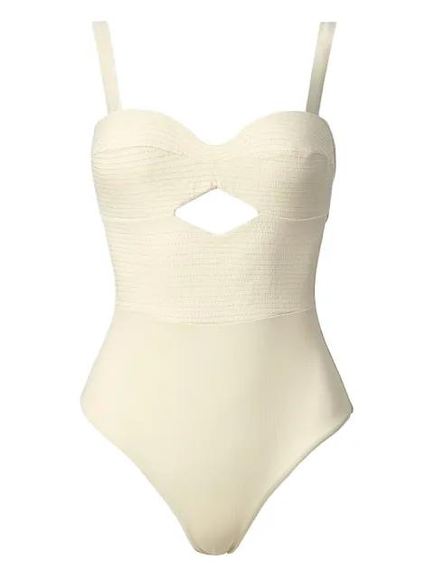 Petra keyhole-detail swimsuit by SOFIA ERHAN