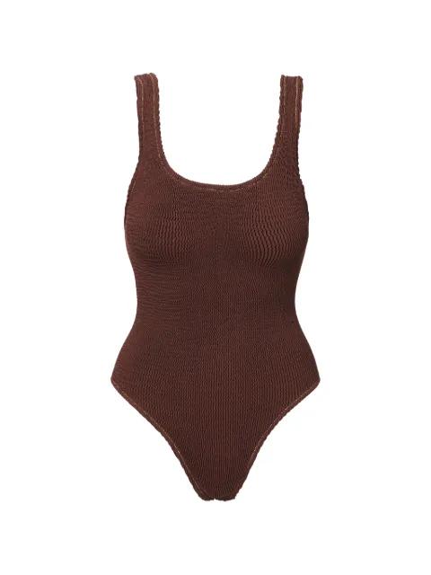 scoop textured swimsuit by SOFIA ERHAN