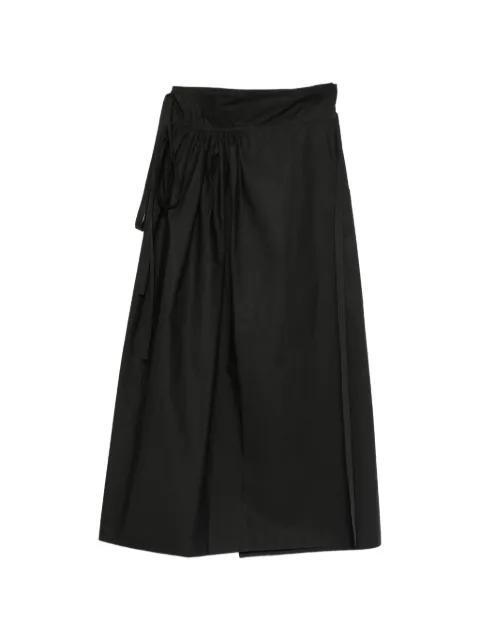 Sakina wrap-style gathered skirt by SOFIE D'HOORE