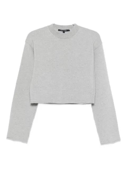 round-neck cropped sweater by SOFIE D'HOORE
