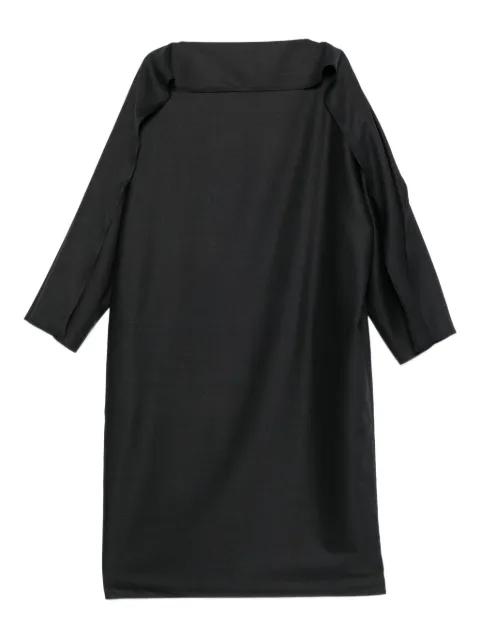 ruffled-collar midi dress by SOFIE D'HOORE