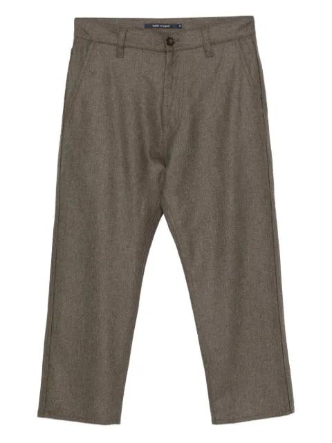 wool cropped trousers by SOFIE D'HOORE