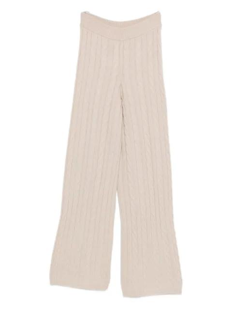 Cable knit pant wide leg by SOFT GOAT