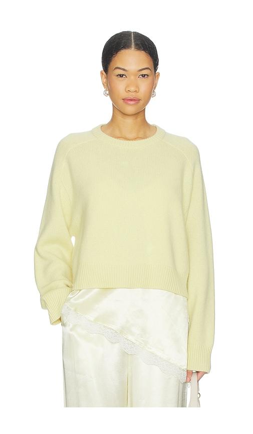 Soft Goat Cashmere Top in Yellow by SOFT GOAT