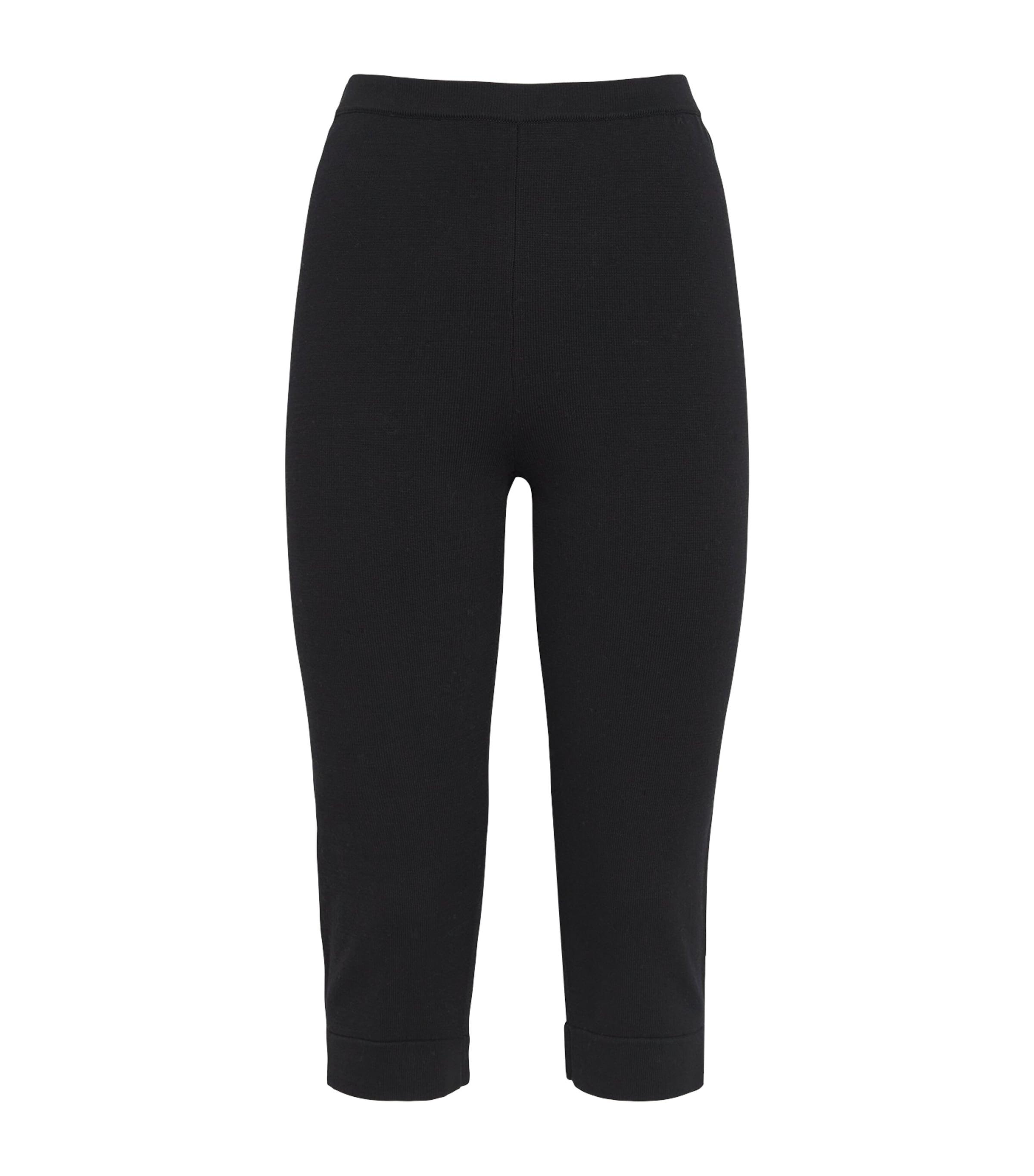 Soft Goat Cotton-Silk Capri Trousers by SOFT GOAT