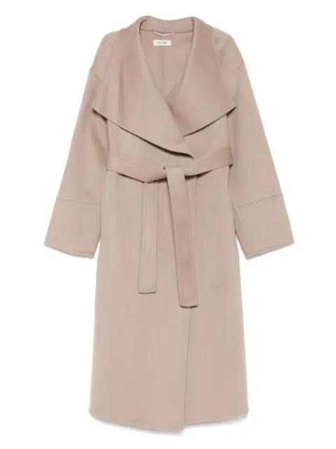 belted coat by SOFT GOAT