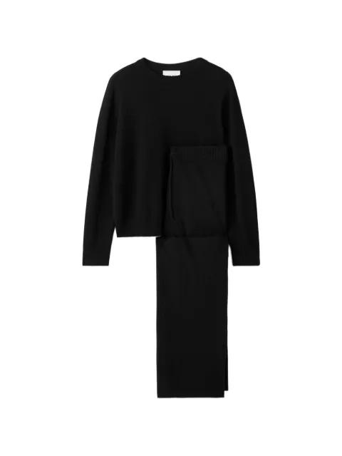 elasticated-waist trousers set by SOFT GOAT