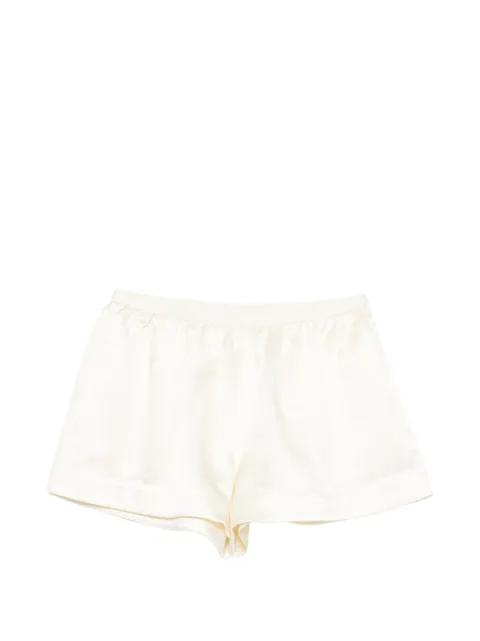 elasticated-waistband shorts by SOFT GOAT