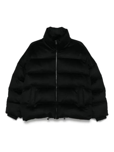 high-neck puffer jacket by SOFT GOAT