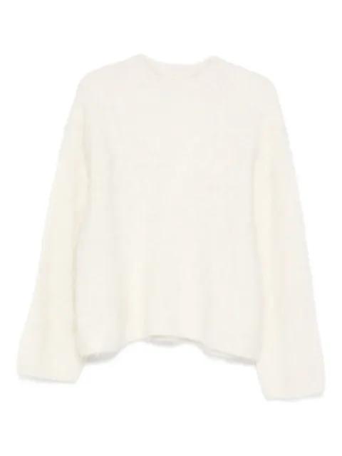 long-sleeve crew-neck knitwear by SOFT GOAT