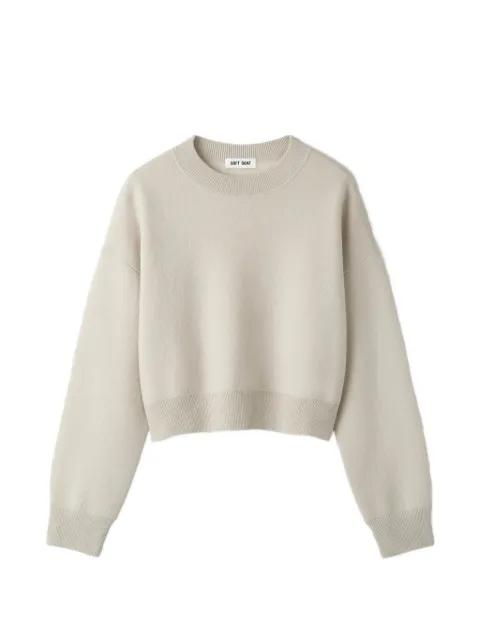 round-neck sweater by SOFT GOAT