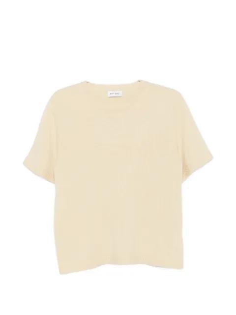 short-sleeve knitted T-shirt by SOFT GOAT