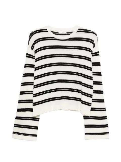 striped long-sleeve sweater by SOFT GOAT