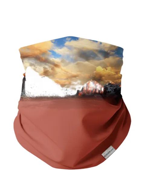 mountain-print neck warmer by SOGGLE