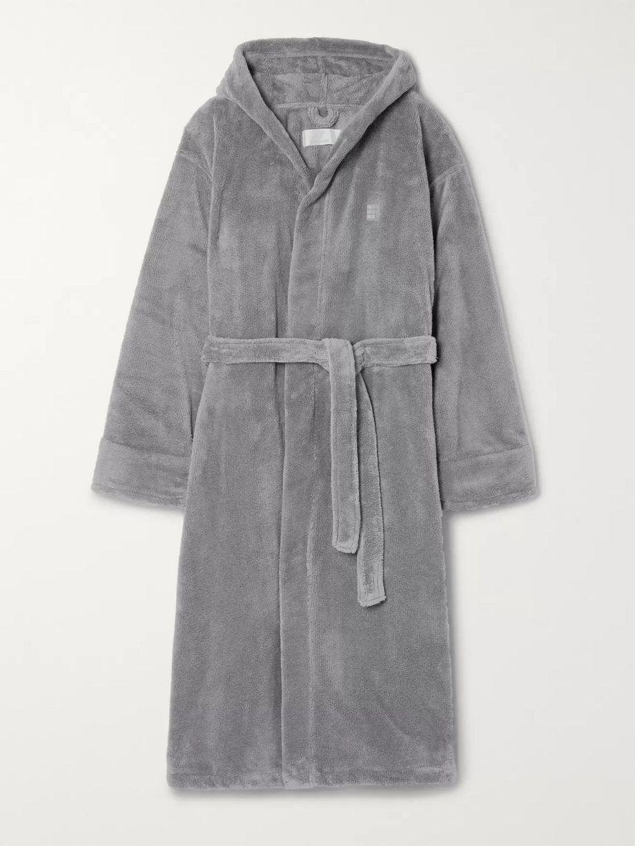 Fleece Hooded Robe by SOHO HOME