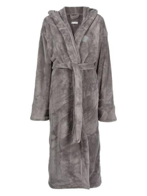 House logo-embroidered robe by SOHO HOME