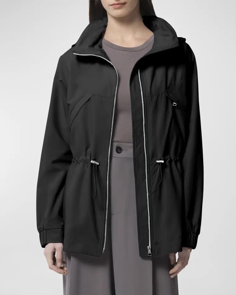 Raven Water-Repellent Anorak Utility Jacket by SOIA&KYO