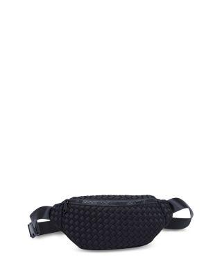 Aim High Medium Woven Neoprene Belt Bag by SOL AND SELENE