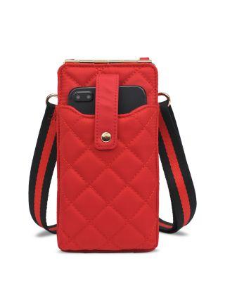 Duality Quilted Mini Crossbody Wallet by SOL AND SELENE
