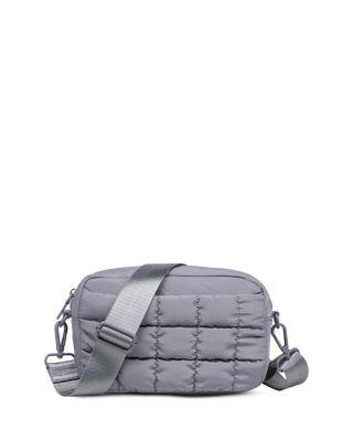 Quilted Medium Nylon Crossbody by SOL AND SELENE
