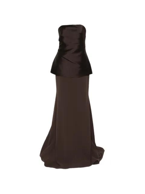 Alia strapless maxi dress by SOLACE LONDON
