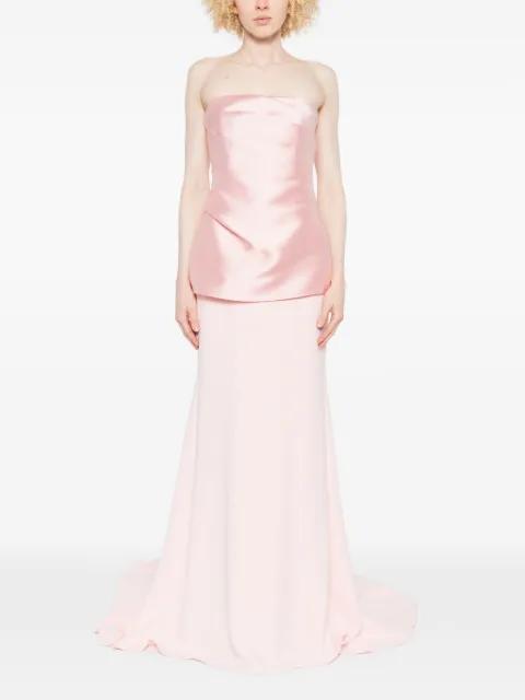Alia strapless maxi dress by SOLACE LONDON