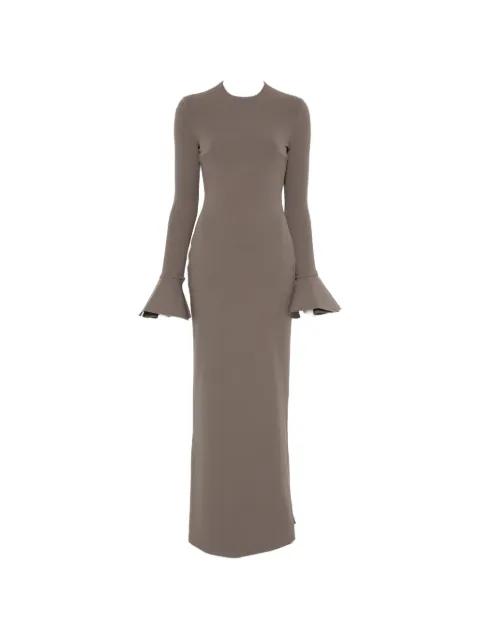 Alicia flare-sleeve maxi dress by SOLACE LONDON