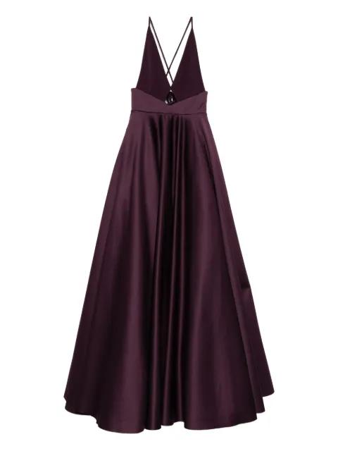 Avallon cross-strap maxi dress by SOLACE LONDON