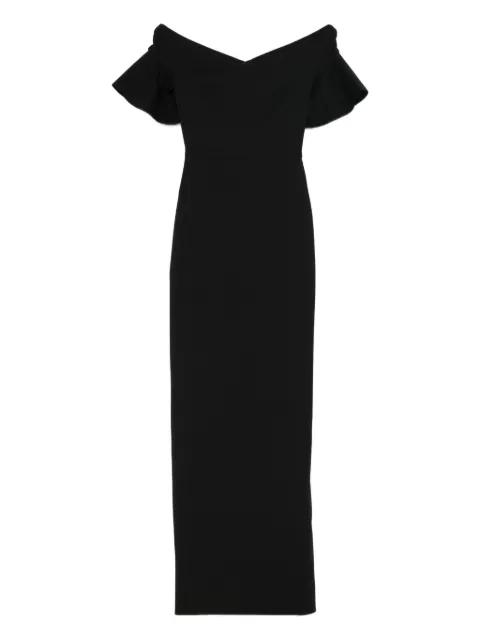 Cielo off-shoulder maxi dress by SOLACE LONDON