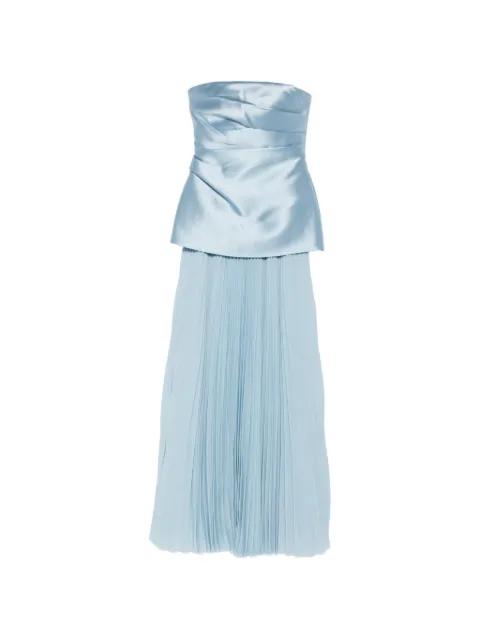 Claudette strapless maxi dress by SOLACE LONDON