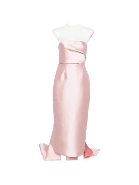 Kiki strapless midi dress by SOLACE LONDON