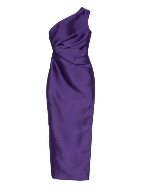 Kira one-shoulder maxi dress by SOLACE LONDON
