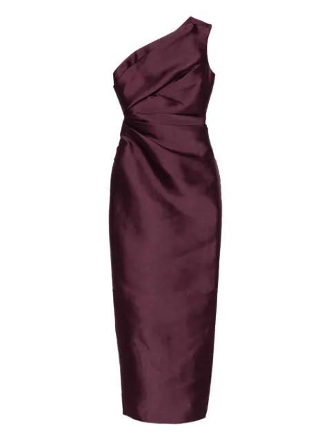 Kira one-shoulder maxi dress by SOLACE LONDON