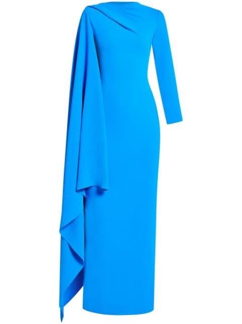 Lydia draped gown by SOLACE LONDON