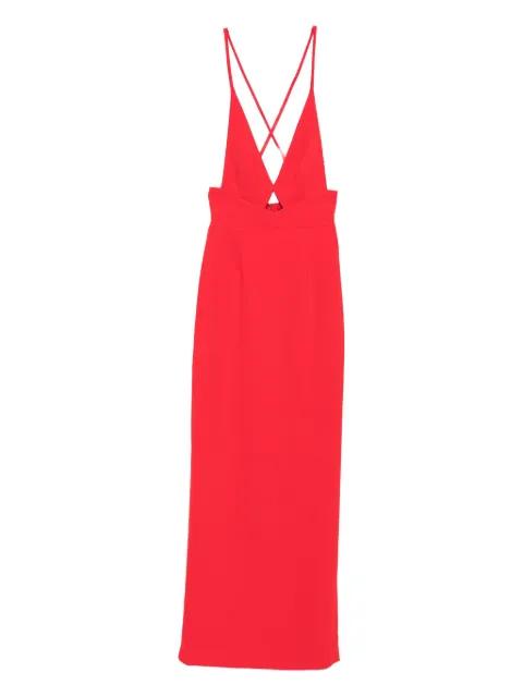Milly cross-back maxi dress by SOLACE LONDON