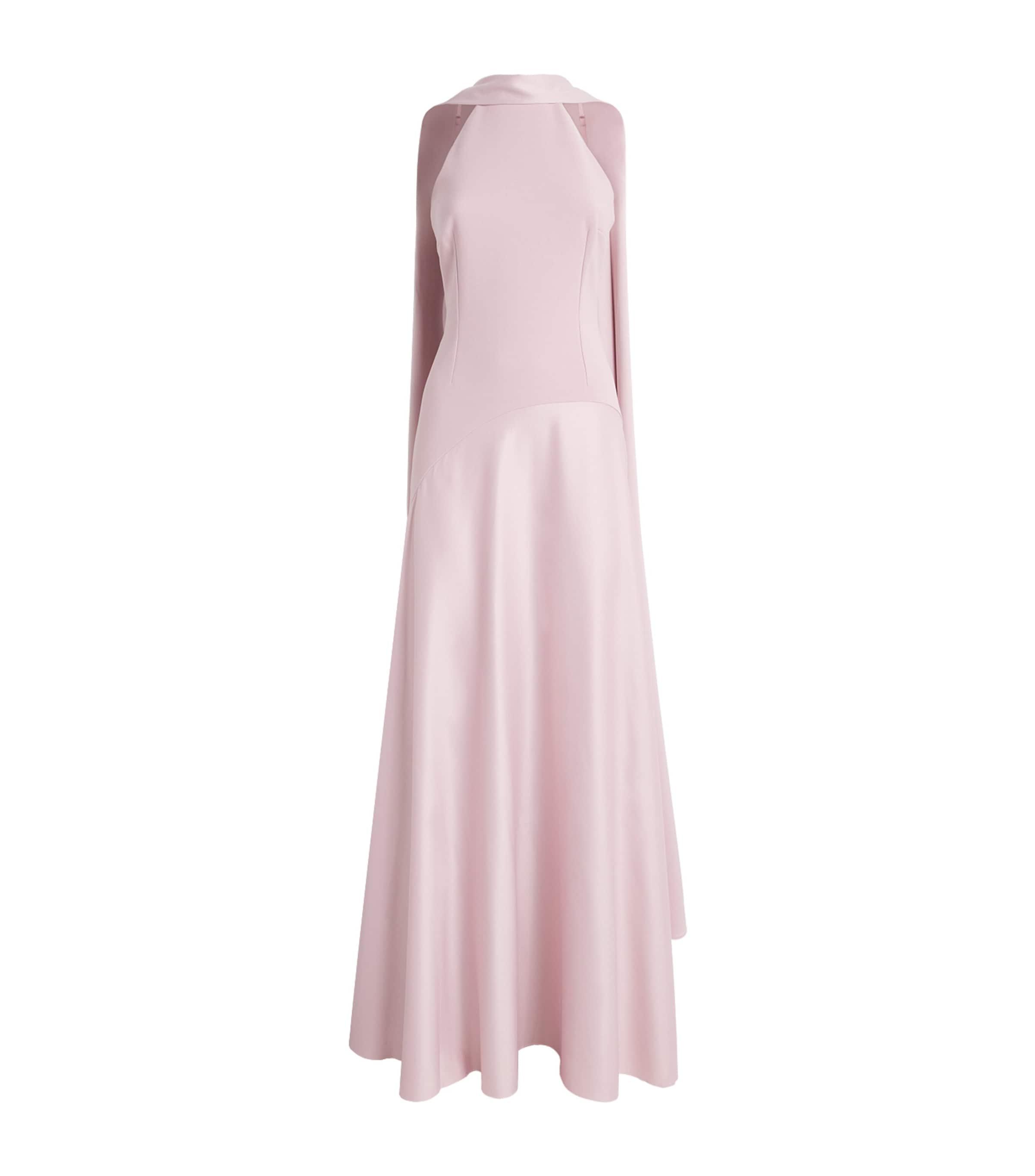 Solace London Draped Cece Gown by SOLACE LONDON