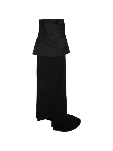 The Alia strapless dress by SOLACE LONDON