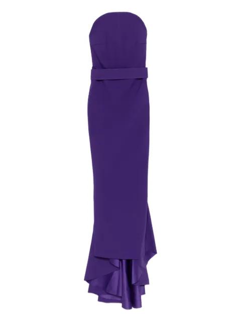 The Citra strapless maxi dress by SOLACE LONDON