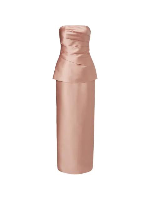 The Lucille strapless dress by SOLACE LONDON