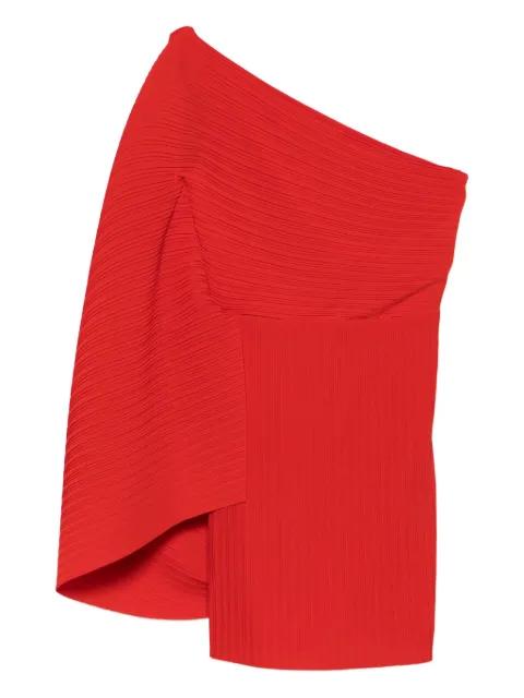 one-shoulder mini dress by SOLACE LONDON