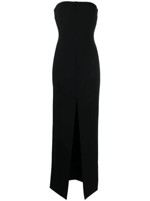 strapless maxi dress by SOLACE LONDON