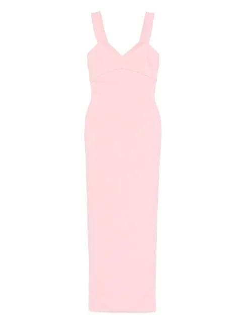 v-neck dress by SOLACE LONDON