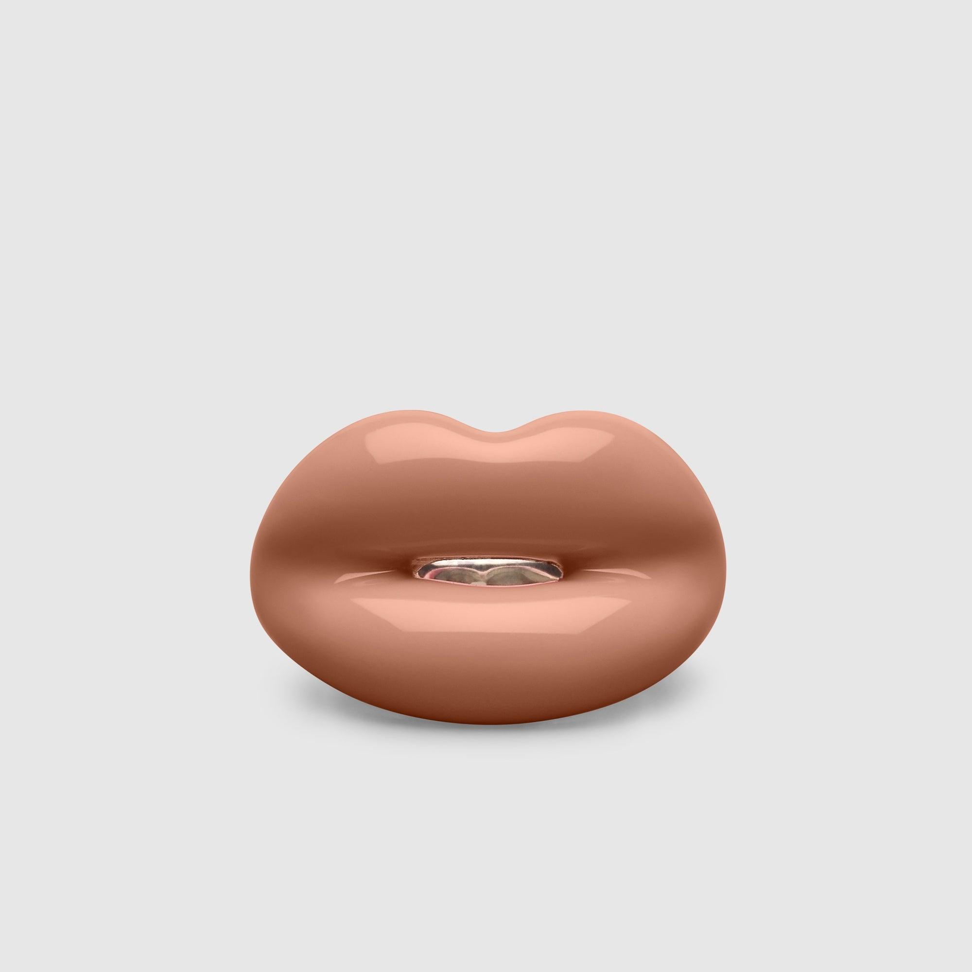 Solange - Hotlips Ring In Nude - (Nude) by SOLANGE AZAGURY-PARTRIDGE
