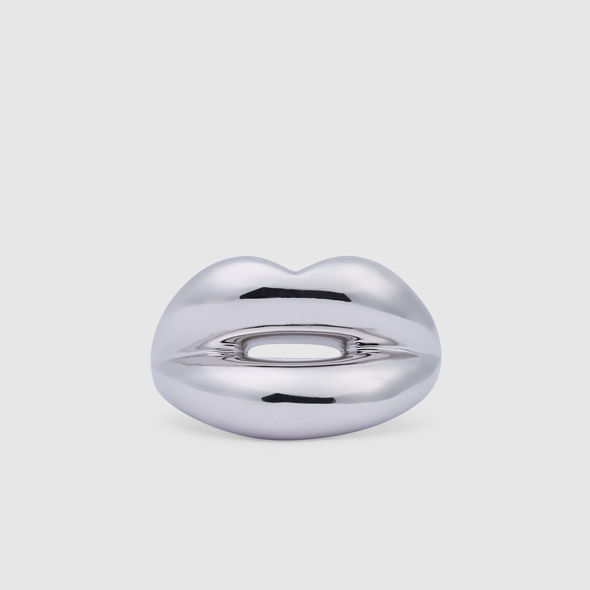 Solange - Hotlips Ring - (Silver) by SOLANGE LTD
