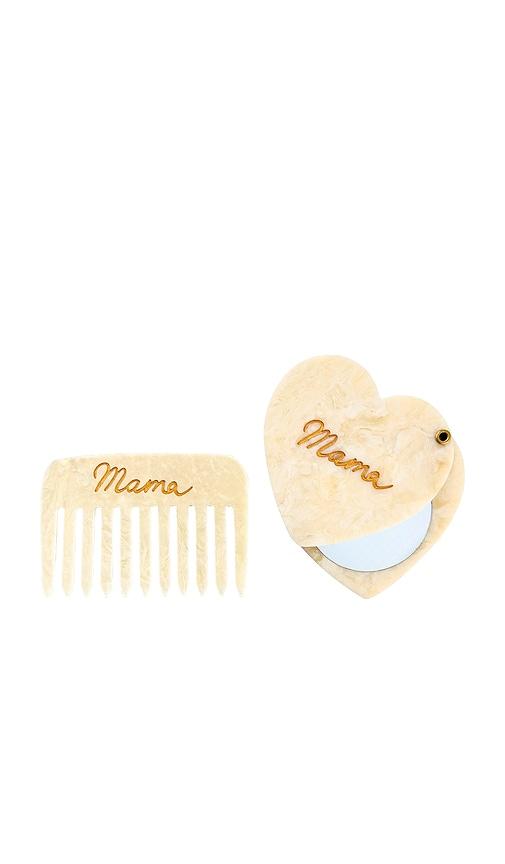 Solar Eclipse Hand-Painted Mama Essentials Handbag Hero Brush in Beauty by SOLAR ECLIPSE