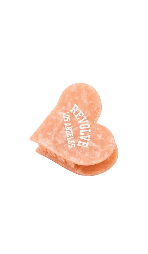 Solar Eclipse x Revolve Hand-Painted Los Angeles Collegiate Heart Claw Hair Clip in Beauty: Multi by SOLAR ECLIPSE