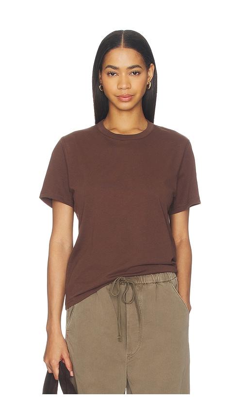 Sold Out NYC The Iconically Soft Perfect Tee in Chocolate by SOLD OUT NYC