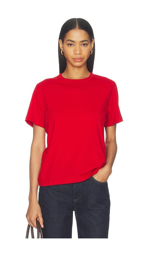 Sold Out NYC The Iconically Soft Perfect Tee in Red by SOLD OUT NYC