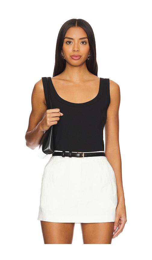 Sold Out NYC The Scoop It Up Tank in Black by SOLD OUT NYC